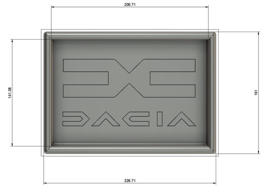 Tăviță Bord V2 Dacia Duster 1, Dacia Sandero ,Logan 1 FACELIFT