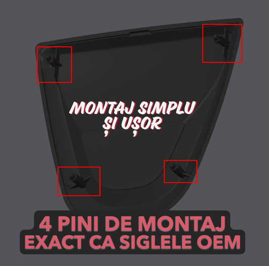Set Sigle Personalizate Compatibile Dacia