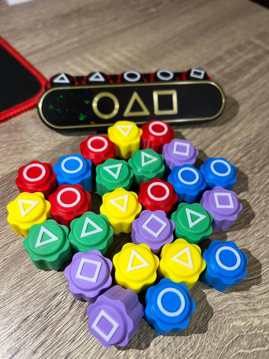 Joc Gonggi Squid Game | Carcasa slim | Culorile din serial